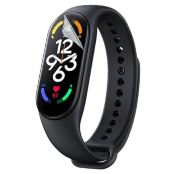 Противоударная гидрогелевая пленка Hydrogel Film для Xiaomi Mi Band 7 (3 шт), Transparent