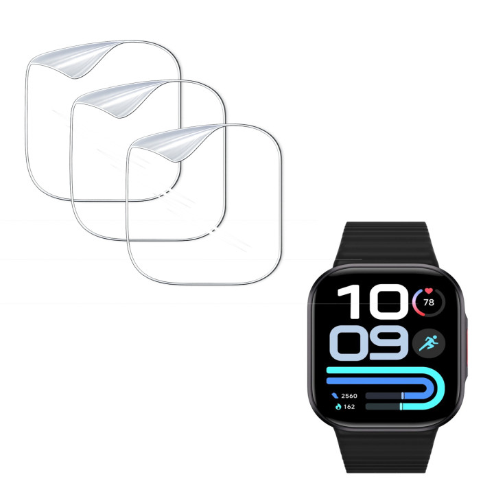 Гідрогелева плівка Hydrogel Film для Xiaomi Redmi Watch 6 Lite (6 шт), Transparent