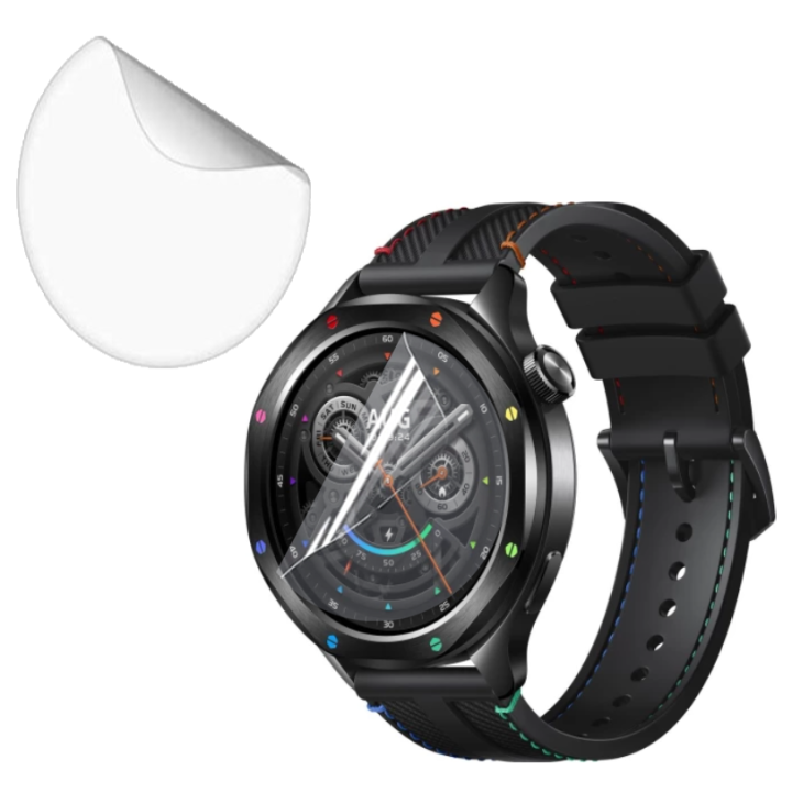 Протиударна гідрогелева плівка Hydrogel Film для Xiaomi Watch S4 Sport​ (6 шт), Transparent