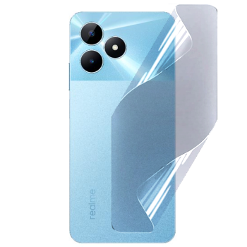 Протиударна гідрогелева плівка Hydrogel Film для Realme Note 50​ на задню панель, Transparent