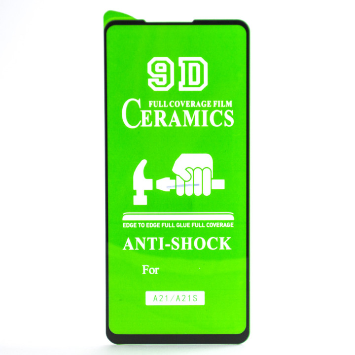 Защитная пленка Ceramics Full coverage film для Samsung Galaxy A21s, Black