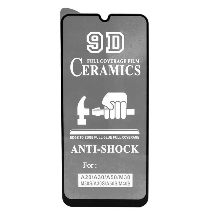 Захисна плівка Ceramics Full coverage film для Samsung Galaxy A30 / A50 / M30s, Black