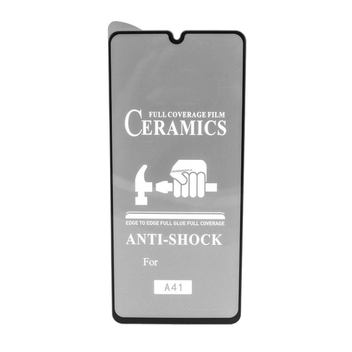 Захисна плівка Ceramics Full coverage film для Samsung Galaxy А41 / А415, Black 