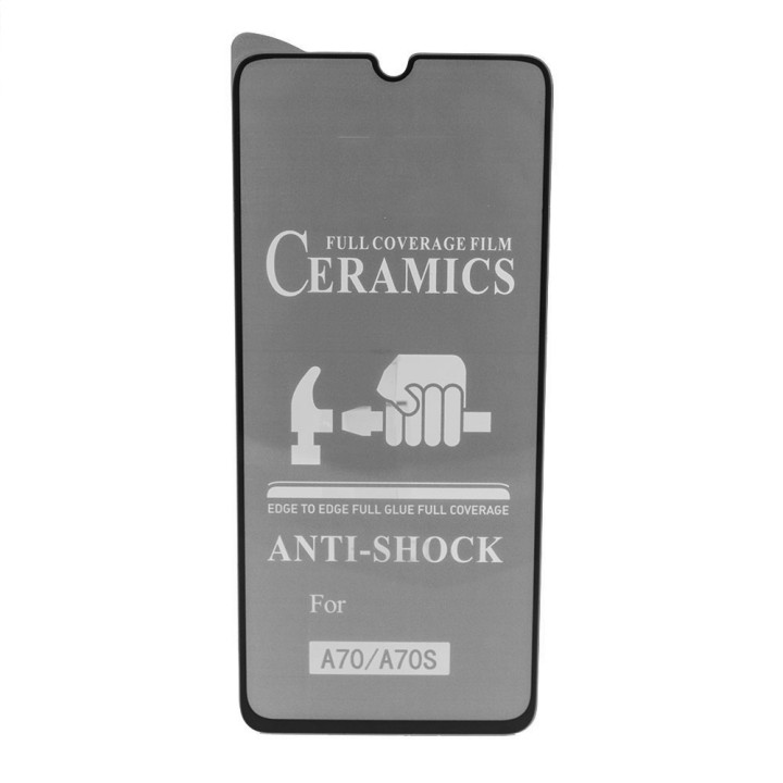 Захисна плівка Ceramics Full coverage film для Samsung Galaxy A70, Black 