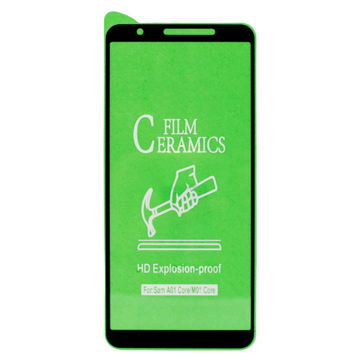Защитная пленка Ceramics Full coverage film для Samsung Galaxy A01 Core / M01 Core, Black
