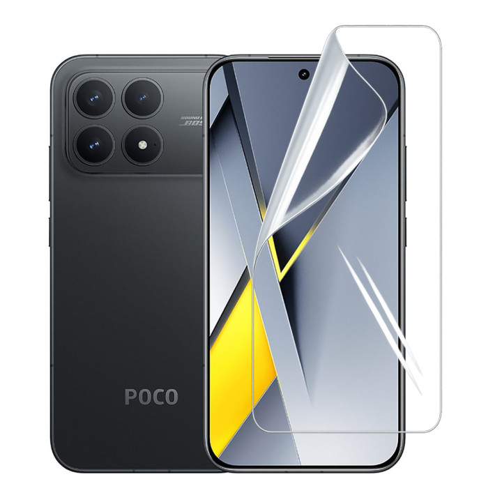 Гідрогелева плівка Hydrogel Film для Xiaomi Poco F8 Pro​​, Transparent