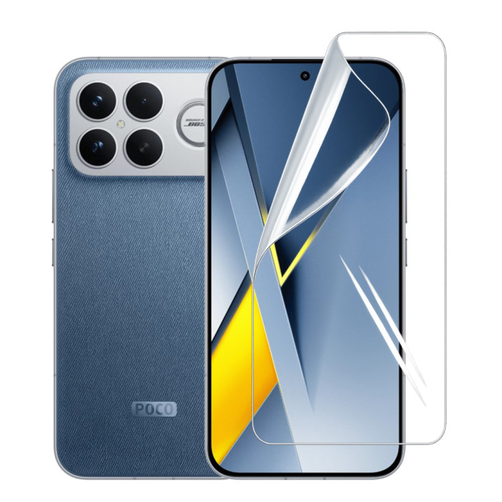 Гідрогелева плівка Hydrogel Film для Xiaomi Poco F8 Ultra​​, Transparent