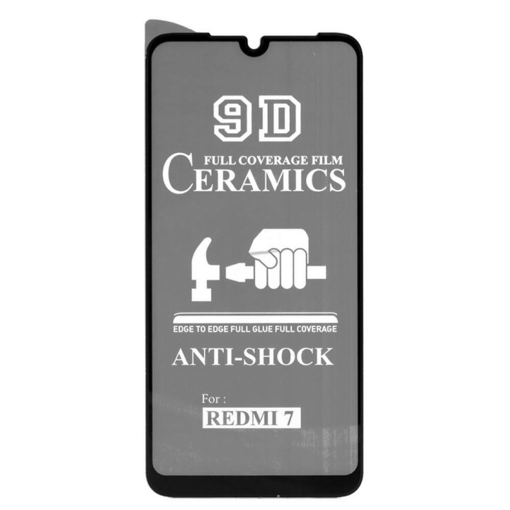 Захисна плівка Ceramics Full coverage film для Xiaomi Redmi 7 Black