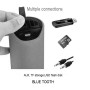 Портативная беспроводная Bluetooth колонка BIG T&G (TG-113) с тканевым покрытием