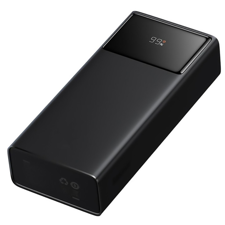 Внешний аккумулятор Power Bank Baseus P10022904113-00 30W 20000mAh с кабелем Type-C, Black