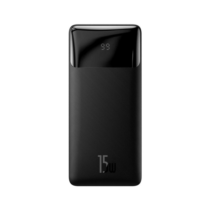 Портативна батарея Power Bank Baseus PPDML-K01 Bipow 15W 30000 mAh, Black