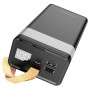 Портативная батарея Power Bank Borofone BJ18A Coolmy digital display с фонариком 30000 mAh, Black