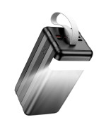 Портативная батарея Power Bank HOCO DB50 80000 mAh, Black