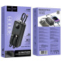 Портативна батарея Power Bank HOCO J132B 22.5W 30000mAh з кабелем (3 Type-C / iP), Black