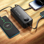 Портативна батарея Power Bank HOCO J132B 22.5W 30000mAh з кабелем (3 Type-C / iP), Black