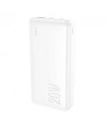 Универсальная мобильная батарея Hoco J87A PD20W QC3.0 20000mAh, White