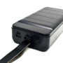 Портативна мобільна батарея Power Bank Remax RPP-184 із ліхтарем 40000mAh, Black