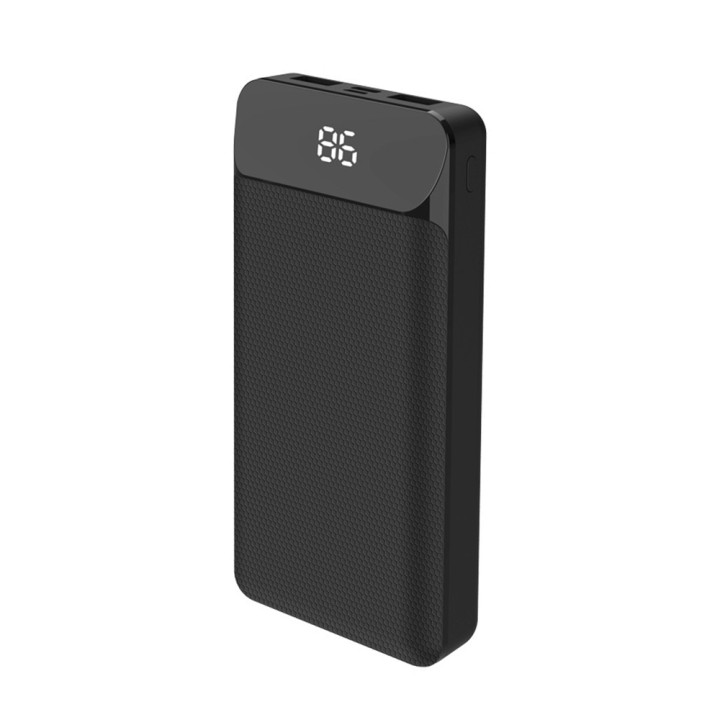   Портативна батарея Power Bank XO PB90 10000mAh, Black