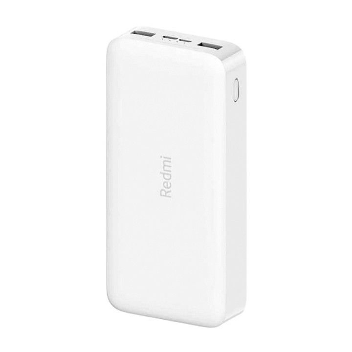 Портативна батарея Power Bank Xiaomi Redmi PB200LZM 20000mAh, QC 3.0, 18W, White