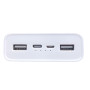 Внешний аккумулятор Xiaomi Power Bank 3 20000mAh 2USB + Type-C + MicroUSB (PLM18ZM), White