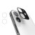 Защитная рамка со стеклом на заднюю камеру Epik Screen Saver для Apple iPhone 12 Mini, Black