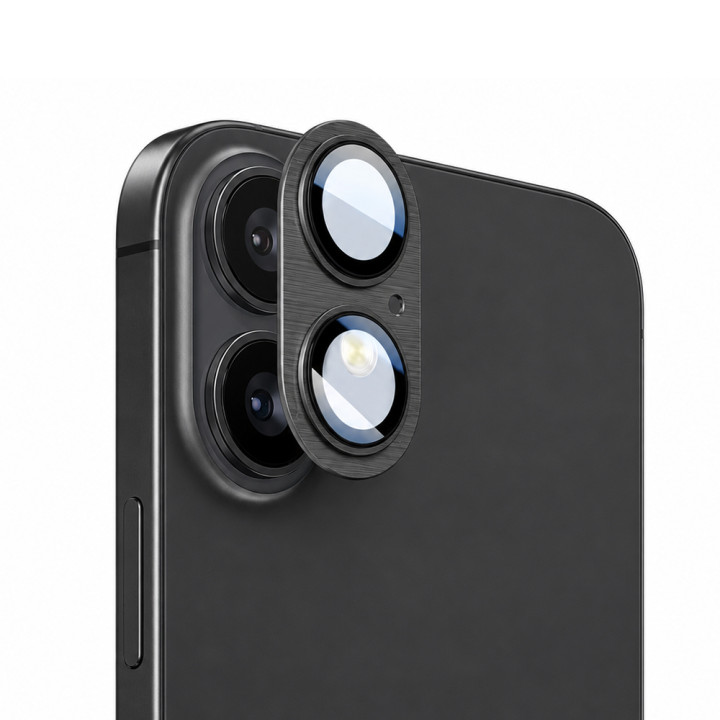 Захисна рамка зі склом Tempered Glass для iPhone 17​ на задню камеру