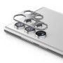 Защитная рамка со стеклом на заднюю камеру Tempered Glass для Samsung Galaxy S22 Ultra