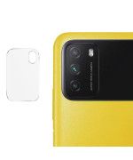 Защитное стекло Tempered Glass 0,3 мм 2.5D на заднюю камеру для Xiaomi Poco M3, Transparent