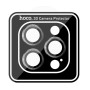 Захисне скло 3D Hoco V12 Plus Tempered Glass Metal Lens на задню камеру для Apple iPhone 15 Pro / 15 Pro Max