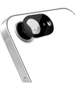 Захисна рамка зі склом на задню камеру Tempered Glass для  iPhone 16e, Black