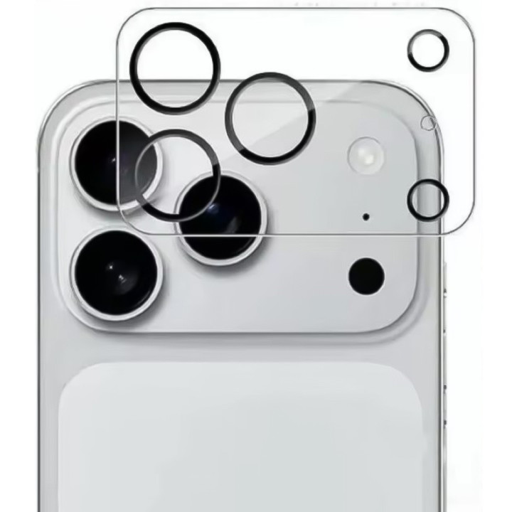 Защитное 3D стекло для iPhone 17 Pro Max на заднюю камеру