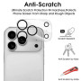 Защитное 3D стекло для iPhone 17 Pro Max на заднюю камеру