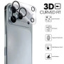 Защитное 3D стекло для iPhone 17 Pro Max на заднюю камеру