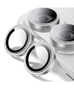 Защитное стекло на камеру CD Pattern для iPhone 17 с рамкой для поклейки