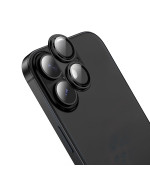 Металева рамка зі склом на камеру Hoco V16 Full Guard для iPhone 17