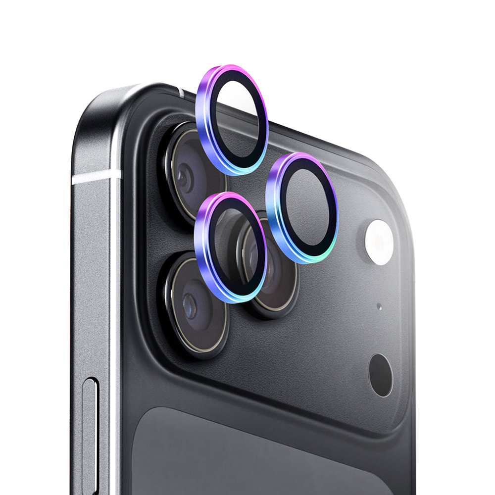 Захисне скло на камеру CD Pattern AR для iPhone 18 Pro Max різнокольоровий