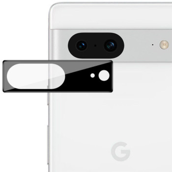 Захисне скло Tempered Glass на задню камеру для Google Pixel 8, Black