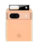 Защитная рамка со стеклом Tempered Glass для Google Pixel 8A на заднюю камеру, Black