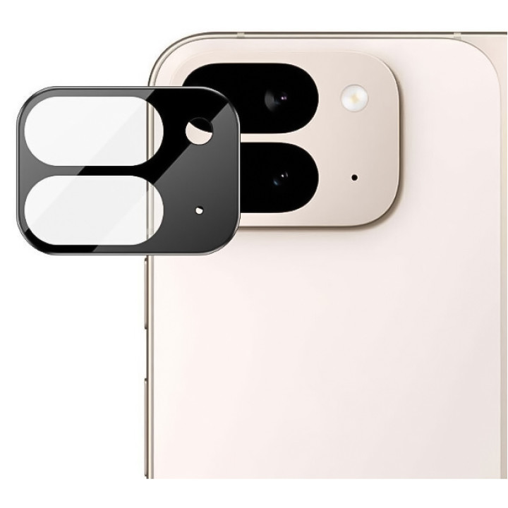 Захисна рамка зі склом на задню камеру Tempered Glass для Google Pixel 9 Pro Fold, Black