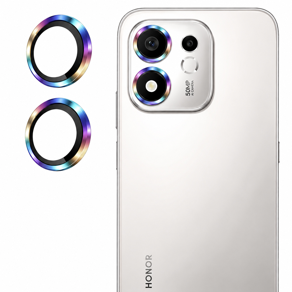 Захисне скло на камеру CD Pattern для Honor 600 Smart 5G різнокольоровий