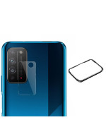Защитное стекло и рамка Tempered Glass 0,3 мм на заднюю камеру для Huawei Honor X10, Transparent