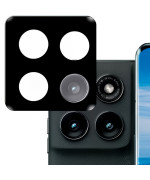 Захисна рамка зі склом на задню камеру Tempered Glass для Motorola Edge 60 Fusion, Black