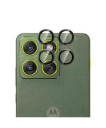 Захисне скло з рамкою на камеру CD Pattern для Motorola Edge 70 5G
