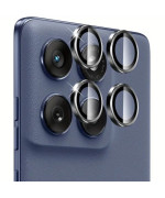 Захисне скло з рамкою CD Pattern для Motorola Edge 60 Fusion на задню камеру