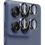 Захисне скло з рамкою CD Pattern для Motorola Edge 60 Fusion на задню камеру