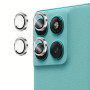 Захисне скло з рамкою CD Pattern для Motorola Edge 60 Fusion на задню камеру