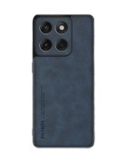 Шкіряний чохол Fanoya для Motorola Edge 60 із захистом на камеру