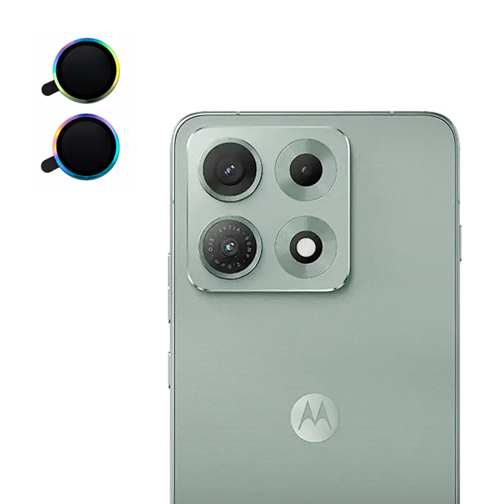 Захисне скло на камеру CD Pattern для Motorola Edge 70 Max різнокольоровий