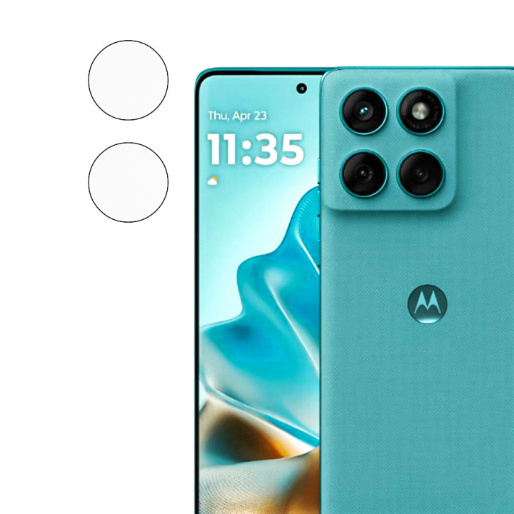Захисне скло на камеру Tempered Glass для Motorola Moto G56