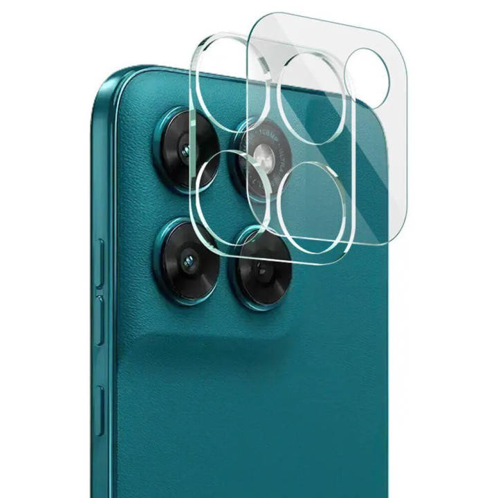 Защитное стекло 3D на заднюю камеру для Motorola Moto G67 / G77​​